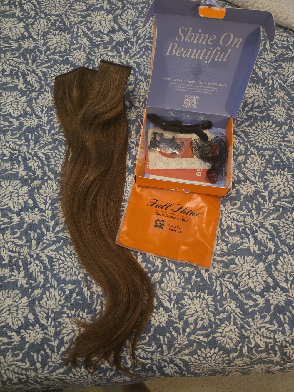 Auburn 100% Human Hair Extensions